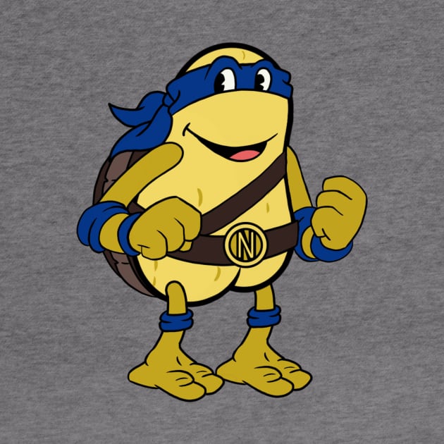 Teenage Mutant Nutty Turtle- Blue by The Ben Thomas Show